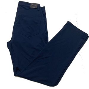 NWT Bonobos Performance Link 5 pocket Pants 32x32 Navy